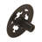 1 1/2" Diameter Mushroom Knob