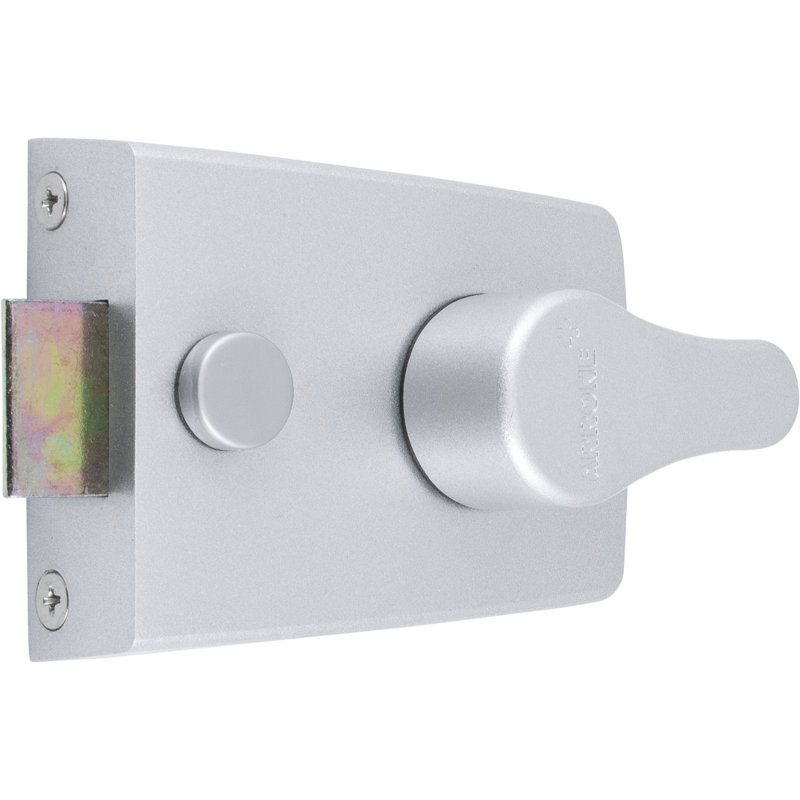 Access Flush Latch, Silver Satin