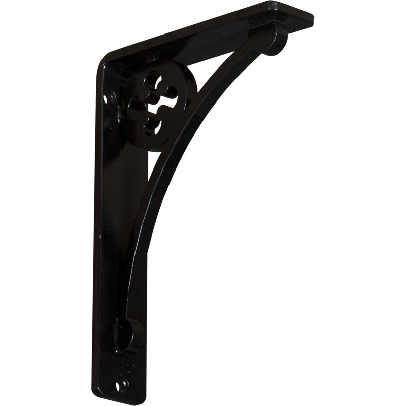 Support en fer forgé Crawley, 1,5 po x 8 po