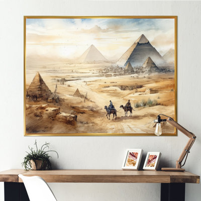 Camel Ride Through the Desert II - reproduction