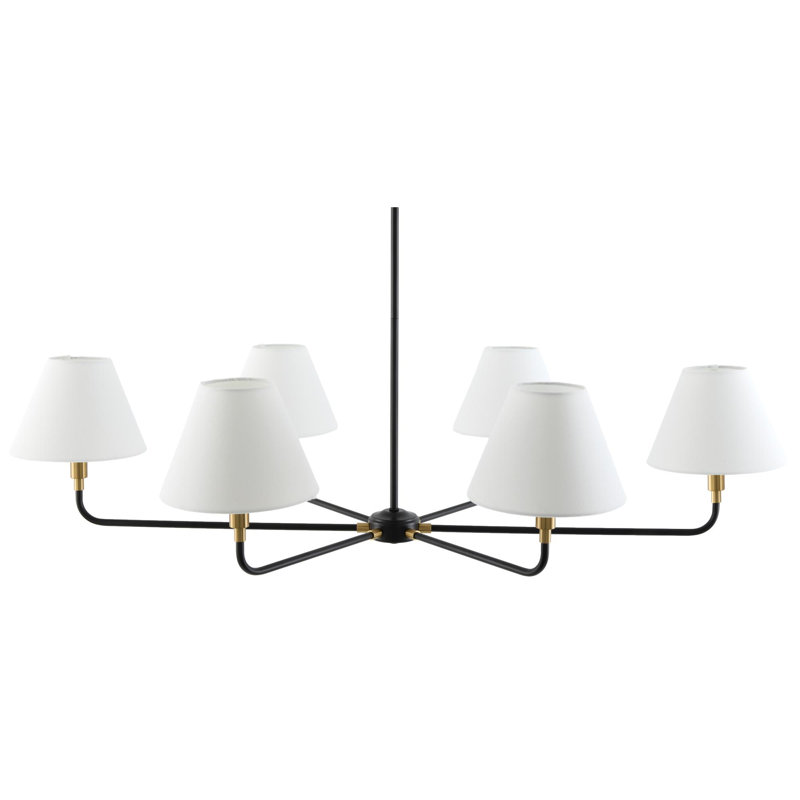 Lustre Elisha, Noir/laiton
