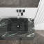 Lavabo de salle de bain rectangulaire en verre 18 po Charlie - Collection Modern Style-91798133