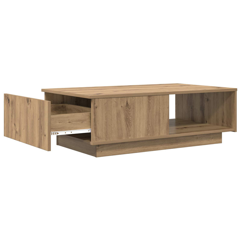 Coffee Table with Storage, Artisan Oak