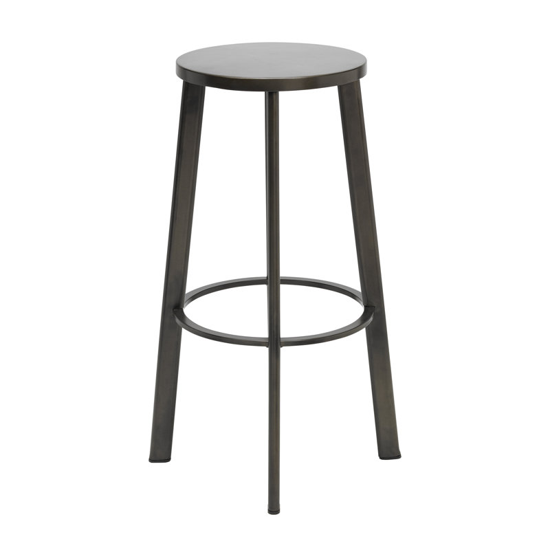 Metro Bar & Counter Stool, Bar Stool (30" Seat Height), Gray