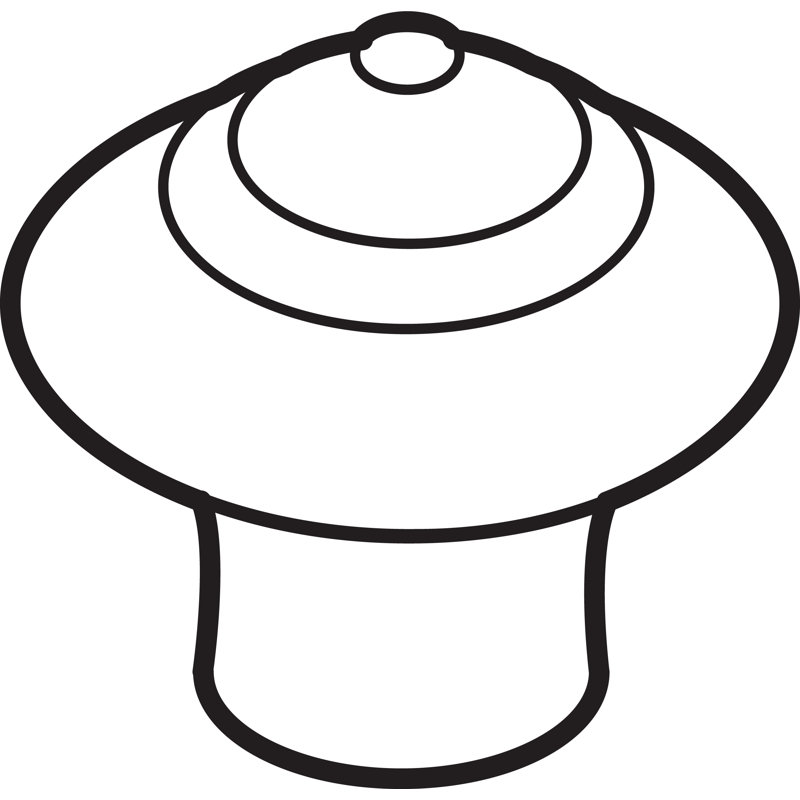Bathroom Lift Rod Finial, Chrome
