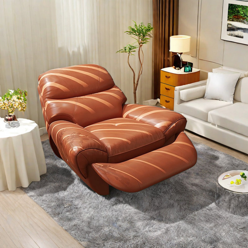 Fauteuil inclinable pour chat en tissu imperméable, Brun