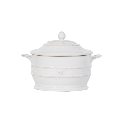 Berry & Thread Mini Cocotte - Whitewash