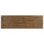 Console de canapé d'entrée en bois brun patiné | Idée de cadeau