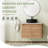 30'' Wall-Mounted Floating Bathroom Vanity with Quartz Top