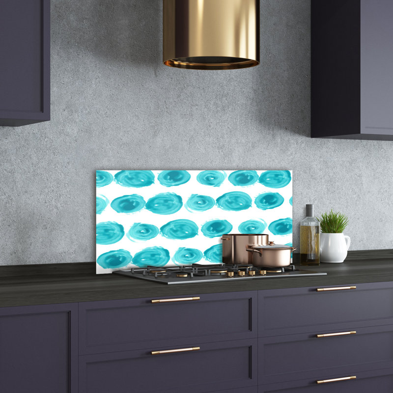 50cm W x 100cm L Glass Peel and Stick Panel