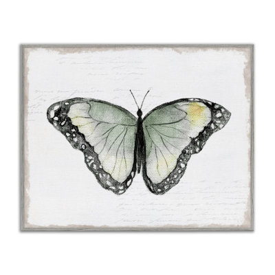 «Simple Butterfly Visage», estampe numérique par Janet Tava