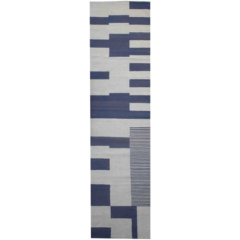 Costillo Rectangle 85 cm x 335 cm Wool Hand Woven Area Rug