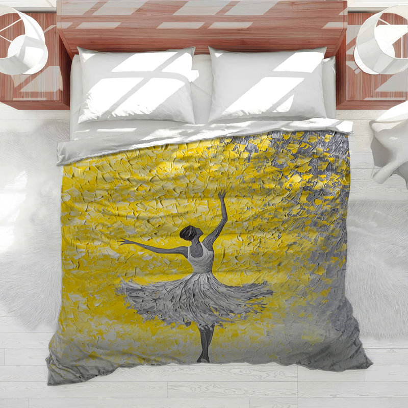 Dancing Dancer Bedding Performance Comforter Parisian, Queen Comforter