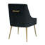 48.3cm H Velvet Upholstered Side Chair-2124932051