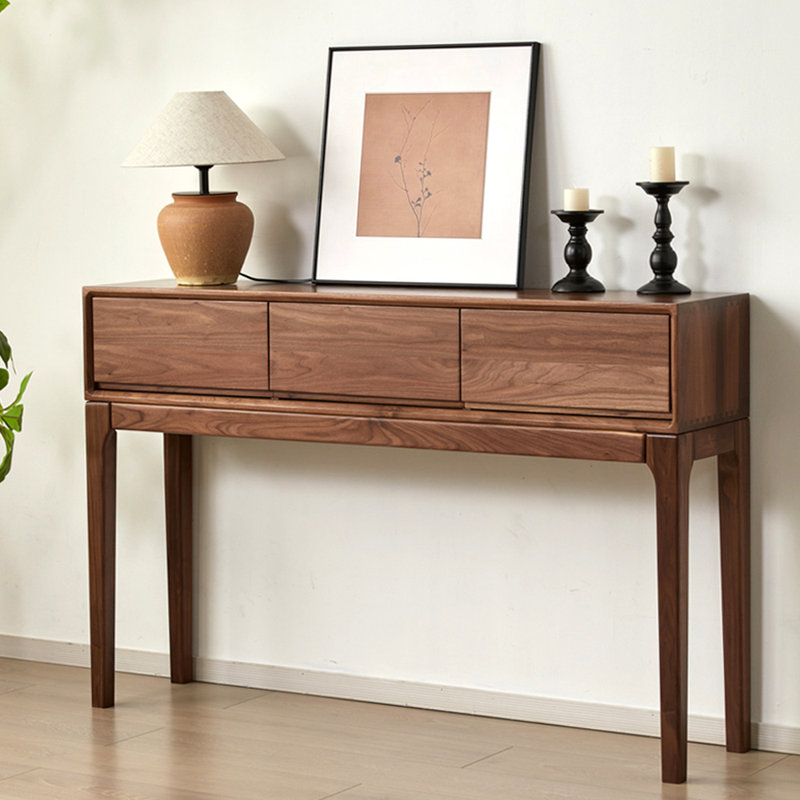 Console moderne de style nordique, H 35,4 po x l 47,2 po x P 12,6 po