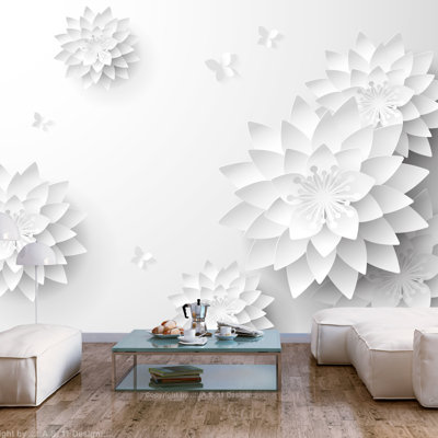 Eargood 3D Embossed Matte Peel & Stick Mural