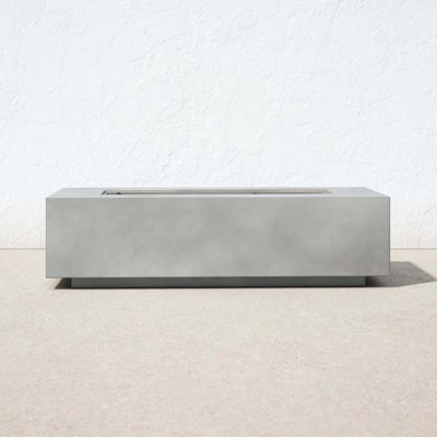Concrete Propane Outdoor Fire Pit Table
