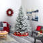 Lighted Artificial Fir Christmas Tree-1233644083