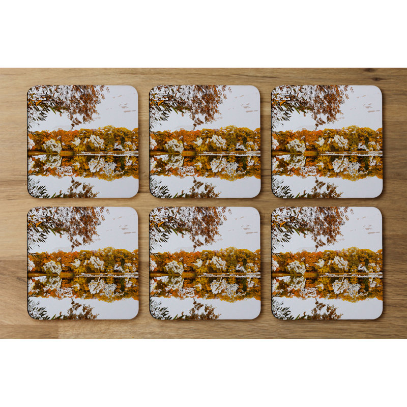 Square 6 Piece Coaster Set