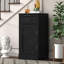 Armoire modulaire pour bar à vin 24 bouteilles pour salle à manger - Noir