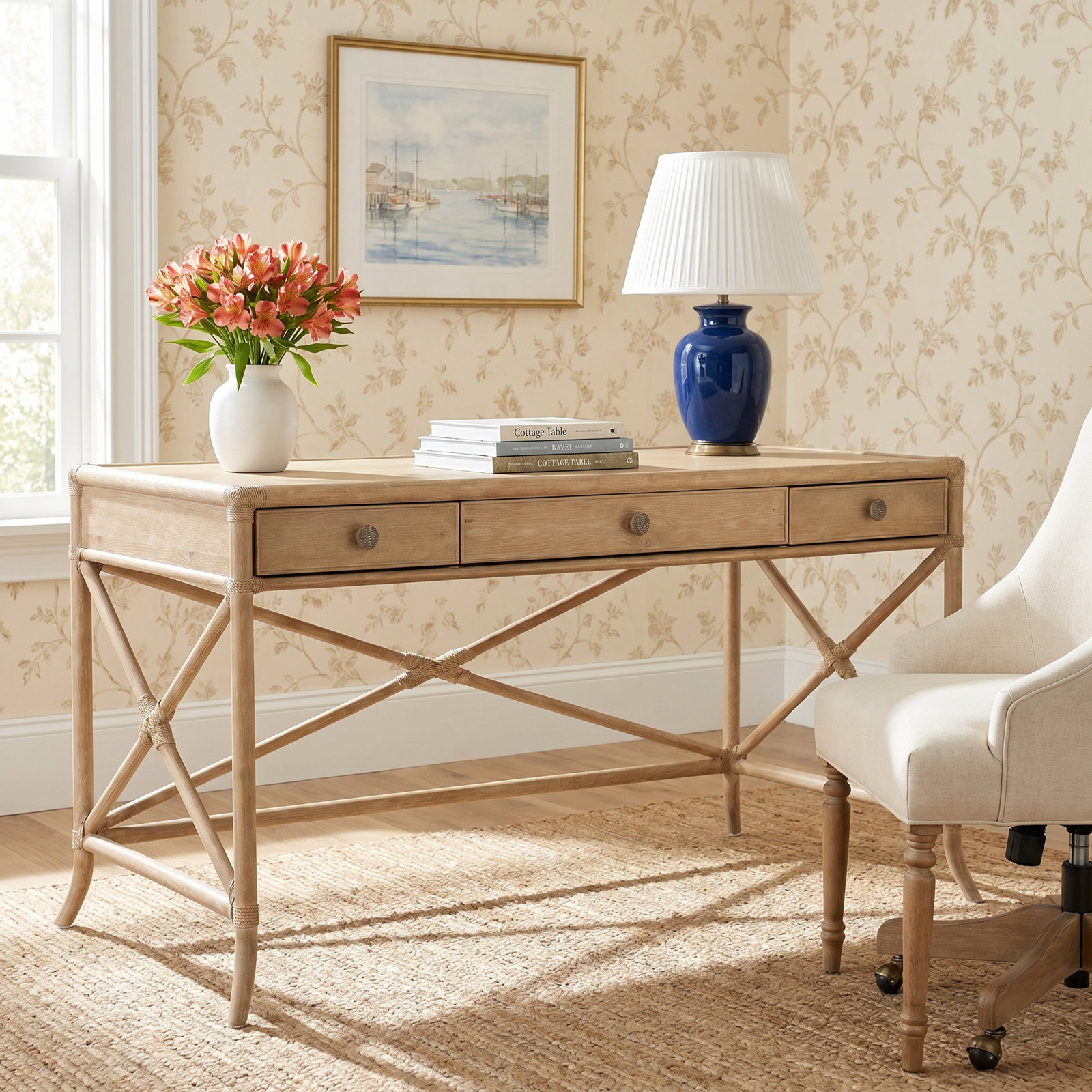 Retreat Writing Desk, Black Sand