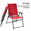 Chaise pliante en tissu Arlmont & Co. Claubert-1688732605