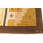 Tapis suédois rétro tissé à plat 5 pi 5 po x 8 pi 3 po par Mary Sanberg