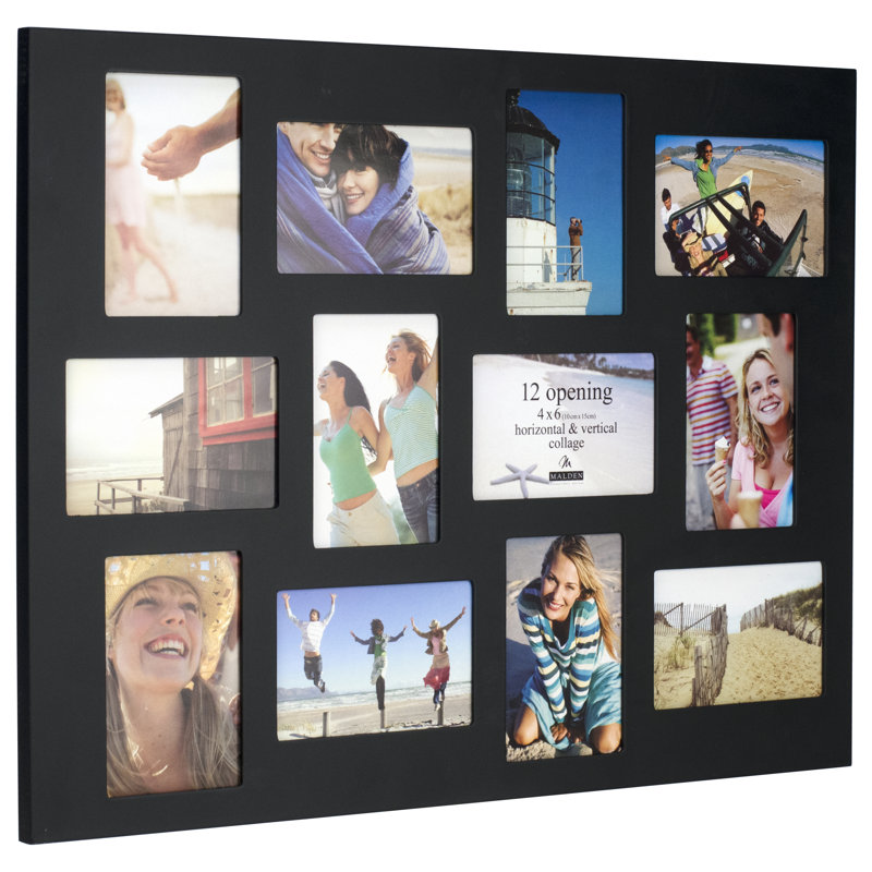 Alfreco Black Wood Matte Picture Frame