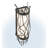 Darwing Steel Flush Mounted Sconce