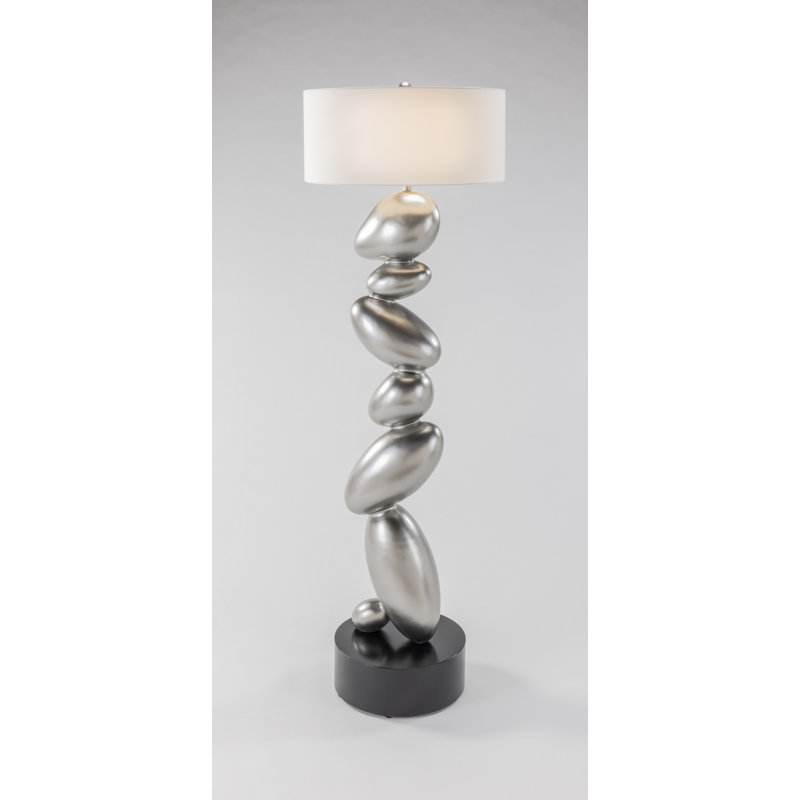 Floor Lamp, Silver