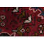 Grand tapis traditionnel en laine rouge 10x13