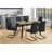 Kaylum Dining Table, 60" Rectangular, Kitchen, Dining Room, Metal, Laminate, Contemporary-1060362050