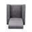 Arvin Push Back High Metal Leg Recliner-1396238715