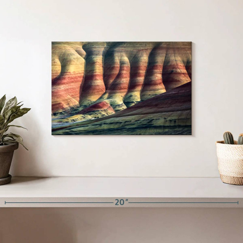 Alvord Painted Hills, H 8 po x l 12 po