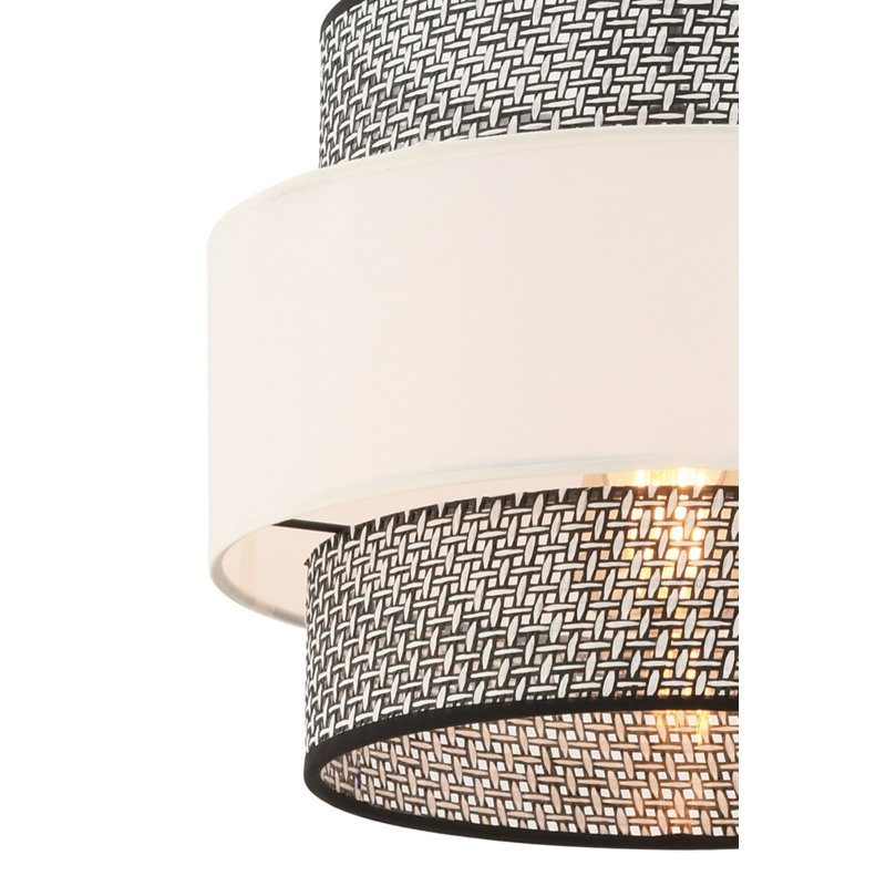Chandelier, Gris / blanc