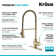 Britt Single Handle Commercial Kitchen Faucet with Dual Function Sprayhead