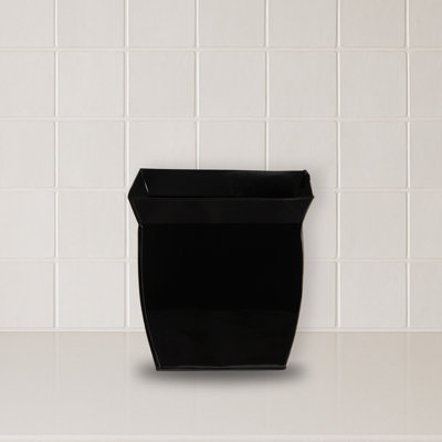 Fluted Metal Square Planter