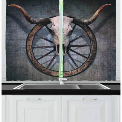 Pointed Kitchen Curtain