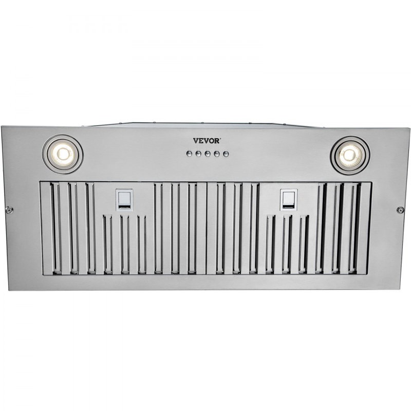 Insert Range Hood, 800CFM 3-Speed, 30 Inch Stainless Steel Built-in Kitchen Vent