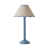 Natural Linen with Blue Trim