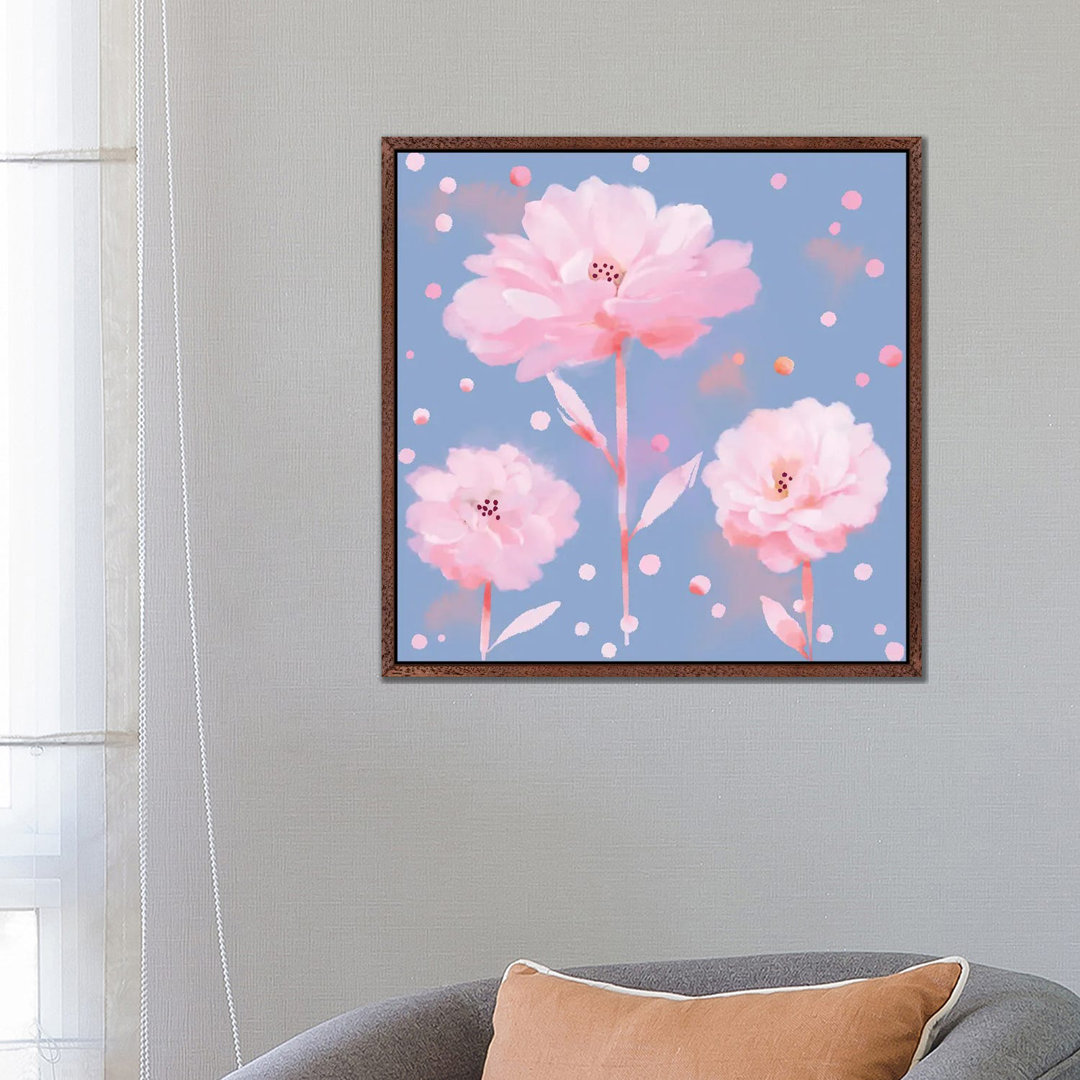 Bloom Pop von Thomas Little - Galerie-verpackte Leinwand Giclée