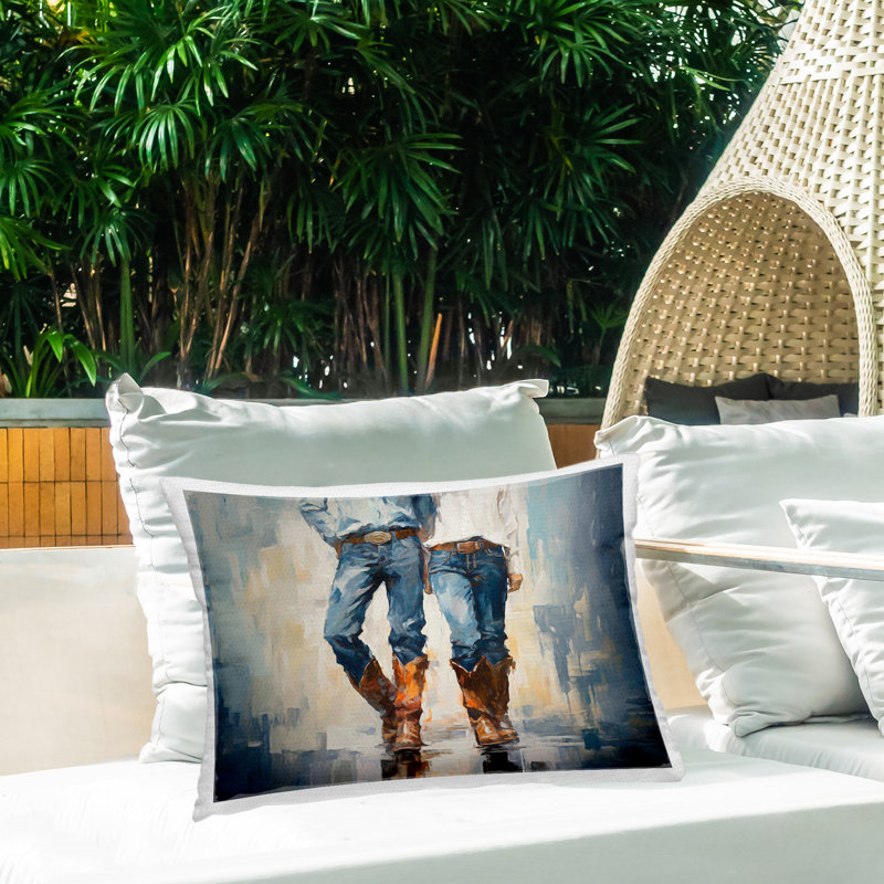 Coussin Cowboy & Cowgirl Couple