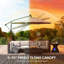 297cm Cantilever Parasol
