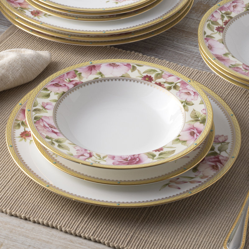 Service de table 12 pièces, service pour 4 Noritake Hertford