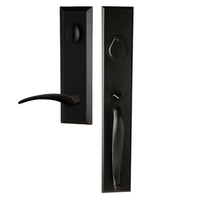 Bravura 980G-937 Dummy Charleston Handleset with Tybee Lever in Oil Rubbed Bronze - L