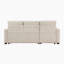 Canapé modulaire réversible en velours côtelé 83,5 po avec lit escamotable et rangement caché Lamrock-2126555850