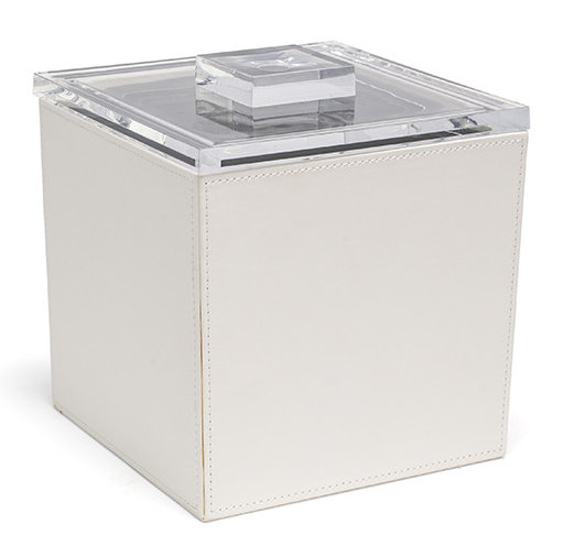 Seau à glace carré 3,5 qt London, Blanc