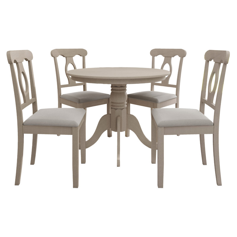 Ensemble de salle à manger 38,98 po Rashika, Beige, Beige