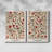WM MORRIS Series CCCXXXV-Premium Gallery Wrapped Canvas -Ready to Hang