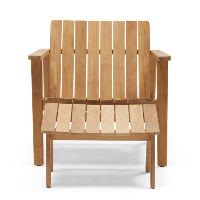 Haven Teak Adirondack Chair with Ottoman